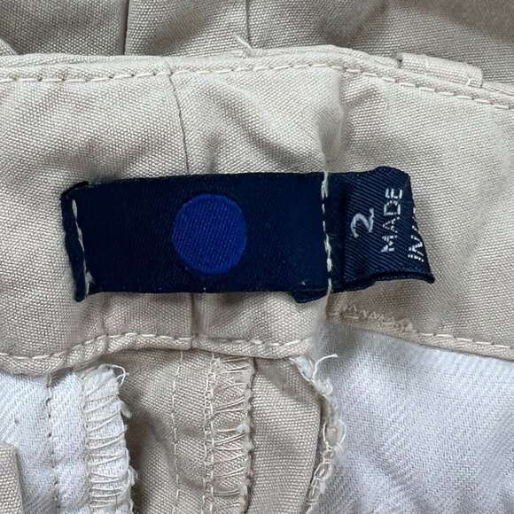 Women's Vintage Y2K Khaki Granola Girl Gorpcore Low Rise Bootcut Chino Pants / 2 - Picture 7 of 8